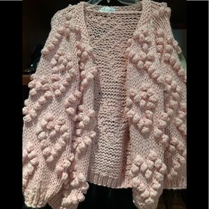 Beautiful pink cardigan